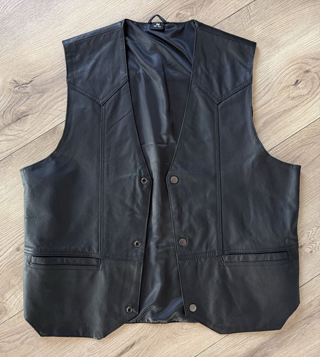 Vesta Piele Naturala POLO Negru Barbati | Marime M (48-50)