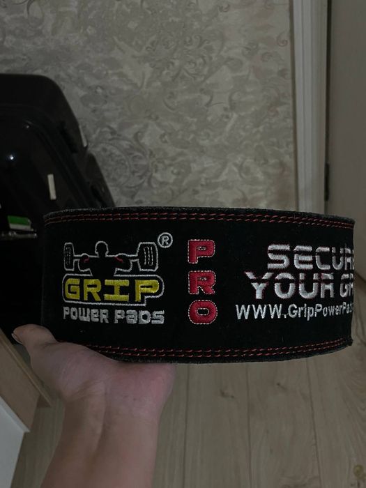 Пояс для пауэрлифтинга Grip Power Pads PRO