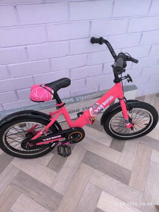 Велосипед для девочки 5-7 лет