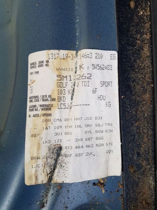 Cutie Viteze 6 Trepte Manuala Seat Toledo 2.0TDI BKD 2005 - 2011 Cod : HDU