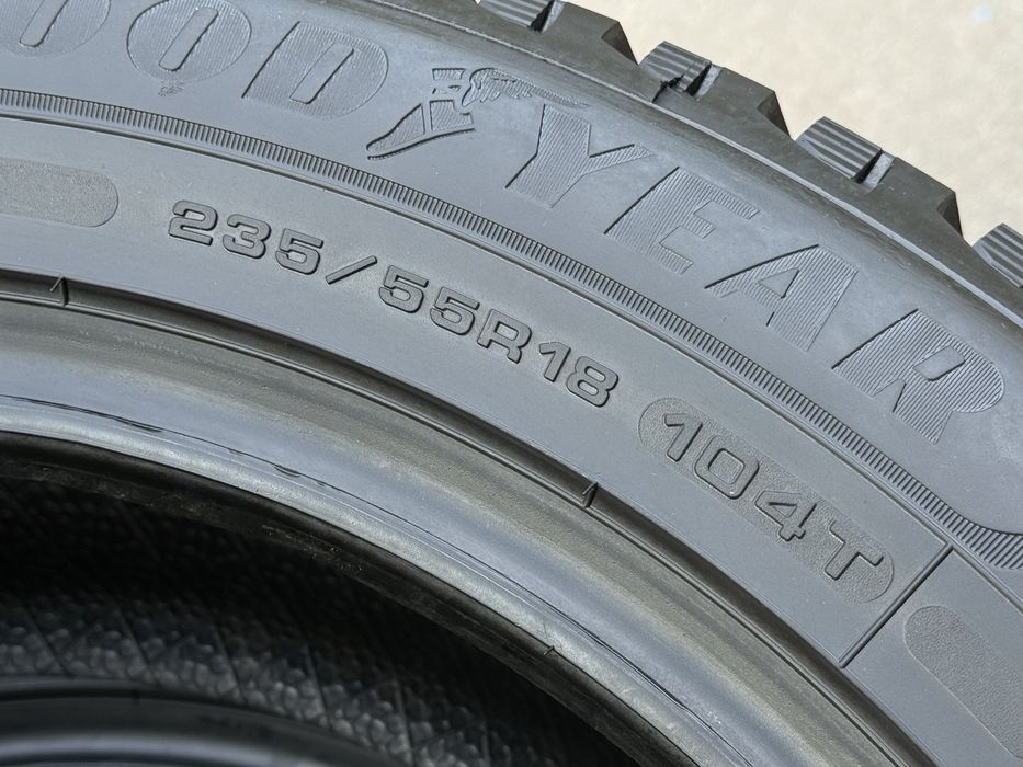 235|55 R18. Goodyear.