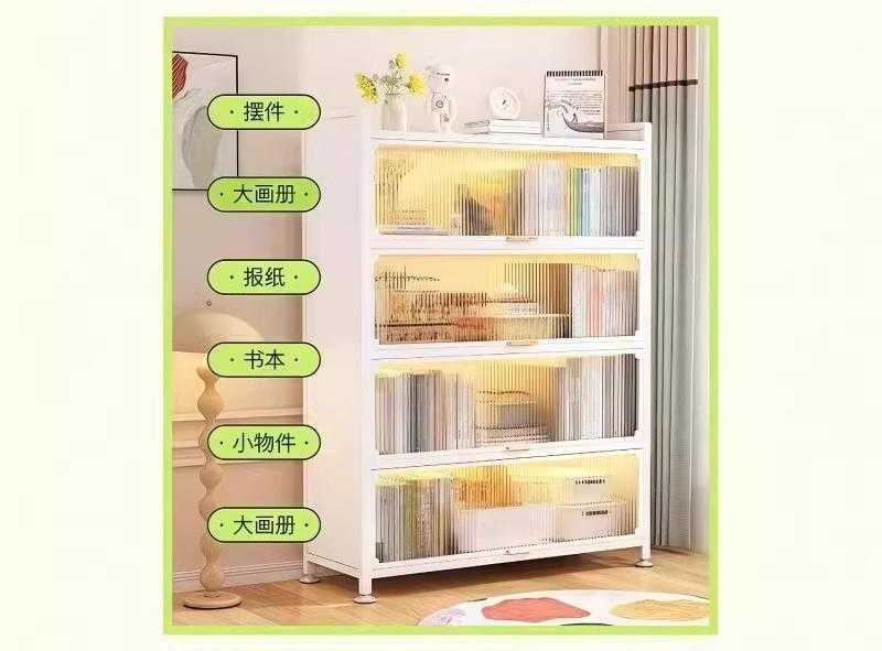 Ekologik toza materiallardan yasalgan, yuqori o‘rnatilgan shkaf