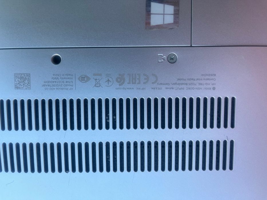 HP probook 430 g5 240 gb ssd/ddr4-8gb