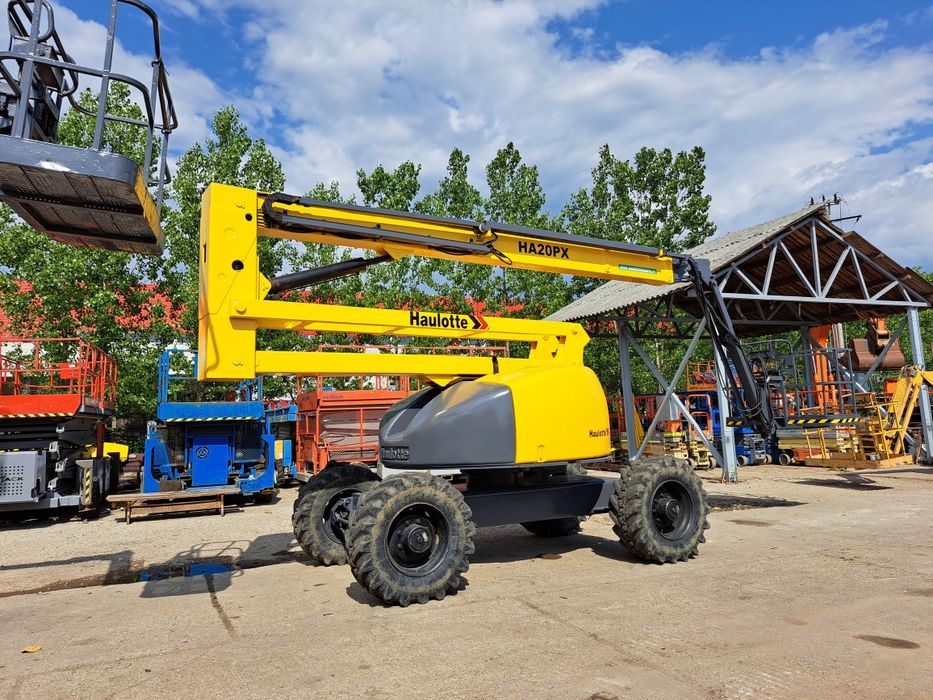 Societate vindem nacele,21m nacela articulata 4x4 diesel