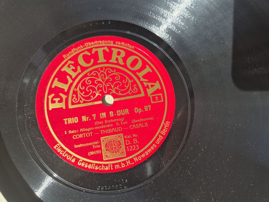 Vând lot 7 Discuri Grammophon & patefon colectie cu muzica clasică,