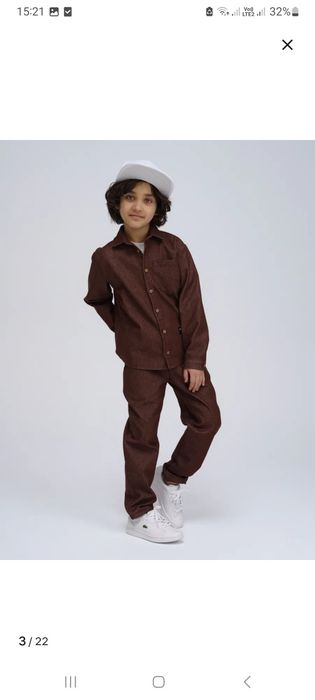 Джинсовый костюм