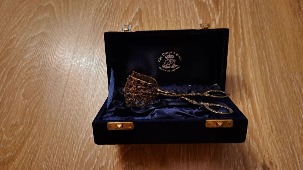 Луксозна щипка  сребро, цена 50лева