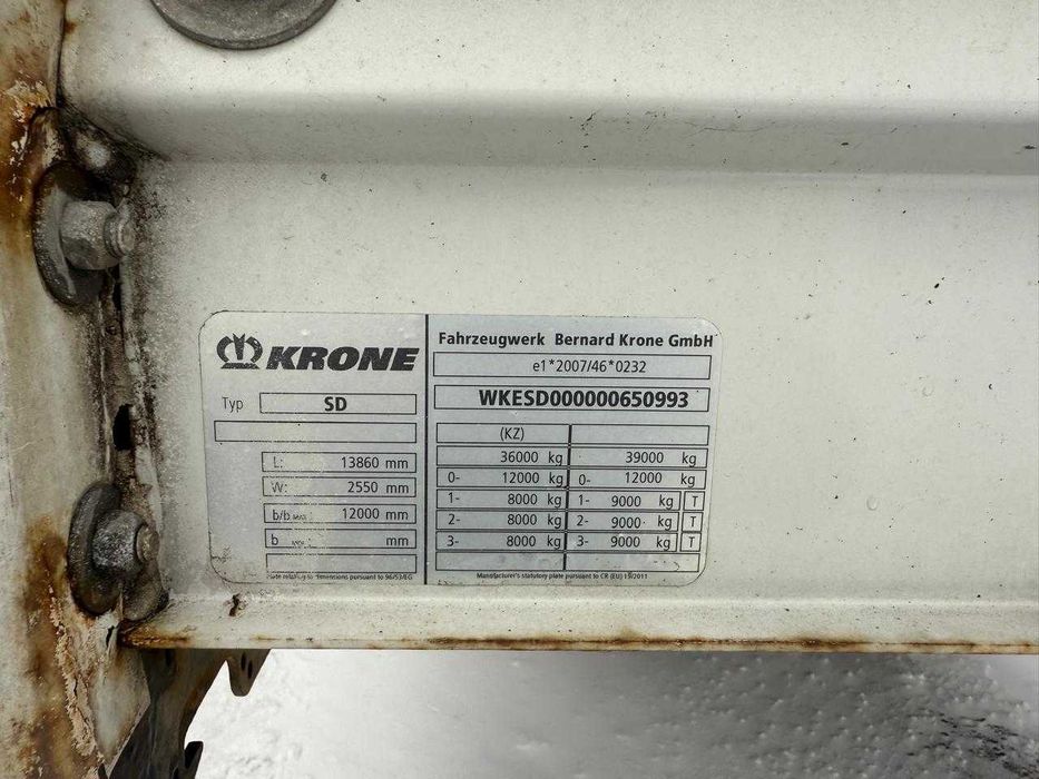 полуприцеп Krone SD/ 2015/ Германия