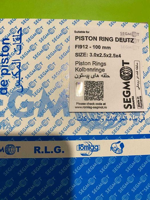 Segmenti motor Deutz