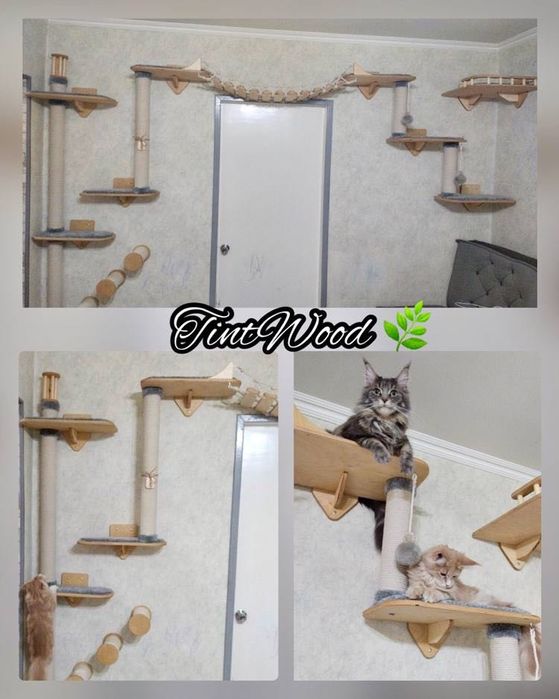 Домик когте-точка для кошки.