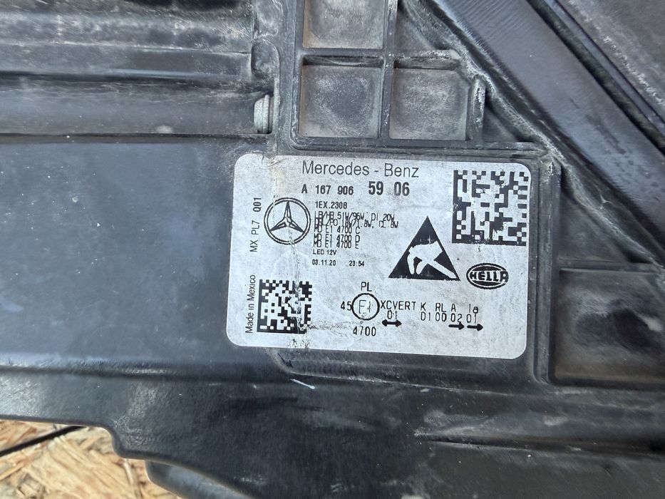 Far stanga Mercedes GLE W167 Full LED MULTIBEAM 2019-2022 Original