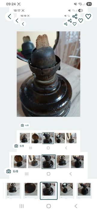 Lampa gaz vitange