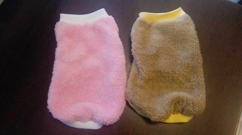 Блузки за кученца.Меки и топли за зимата