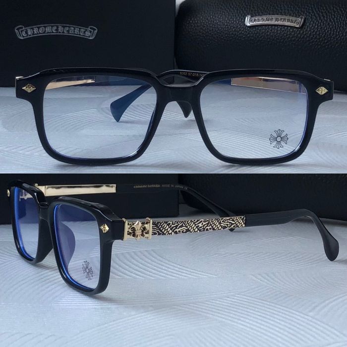 Очила за компютър Диоптрични рамки прозрачни слънчеви chrome hearts