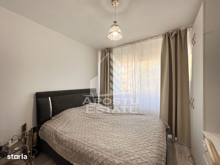 Apartament cu 2 camere, renovat, etaj 3/4, zona Solventul in Timisoara
