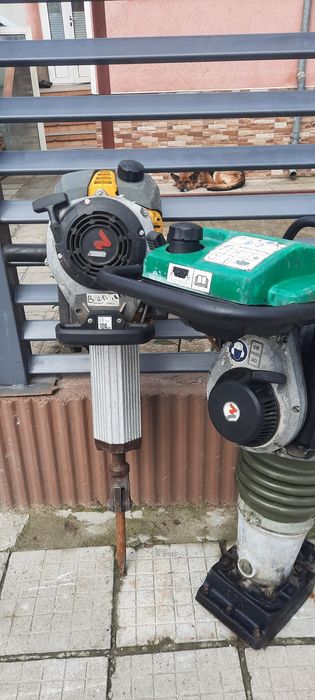 Бензинов Къртач Wacker Neuson bh65 и Тръмбовка