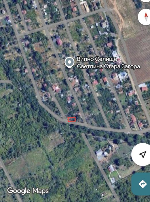 Продавам парцел във вилно селище Светлина Стара Загора