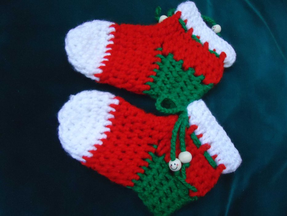 бебешки коледни терлички