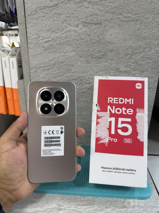 Redmi note15 pro 5g 8/256 gb yengi