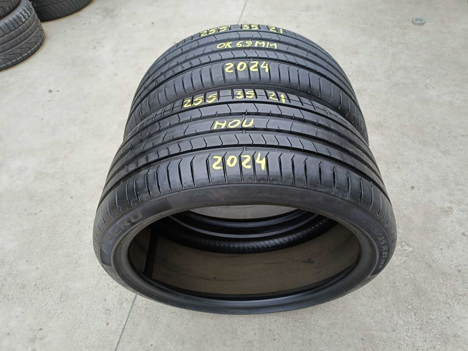 Doua anvelope de vara 255 35 21 pirelli p zero pz4 dot 2024