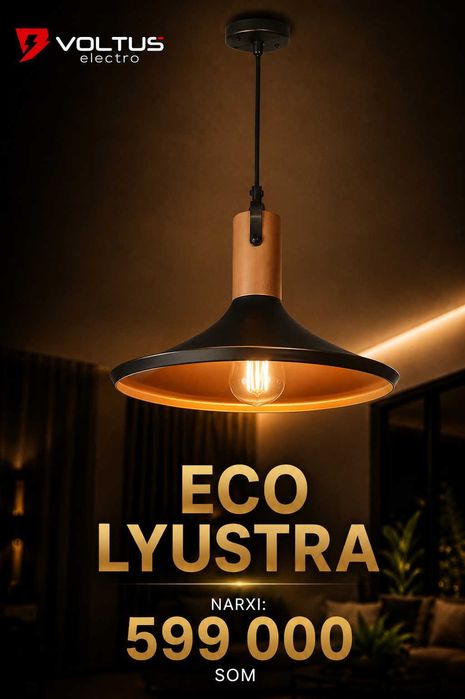 ECO Lyustra zor zomonaviy