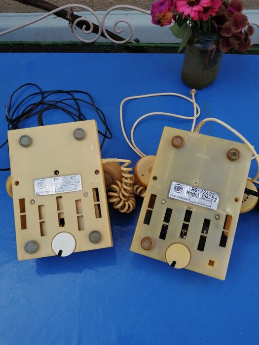 Telefon cu disc si butoane