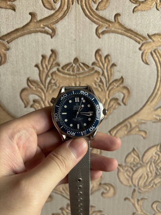 Мужские часы Omega Seamaster Diver 300M James Bond 007 Премиум