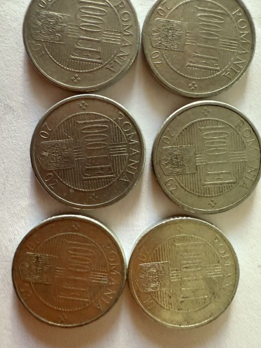 Monede vechi 1000 lei