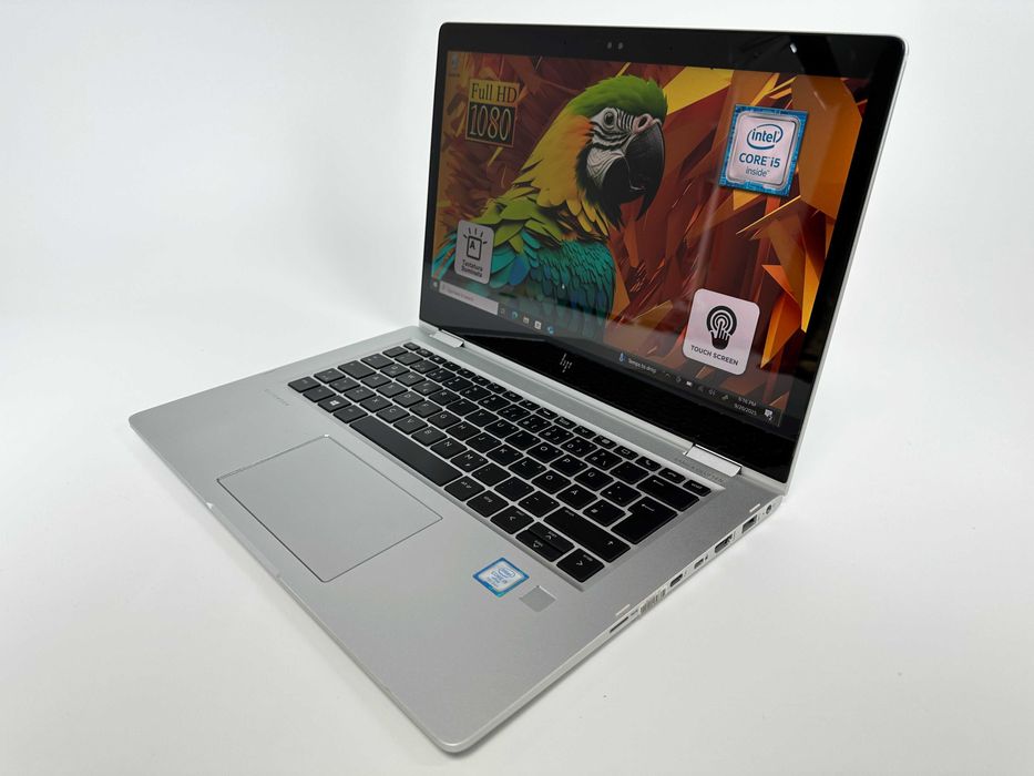 Laptop HP i5 8 gb ram 13.3 inch Touchscreen Tablet Mode Garantie 1 an