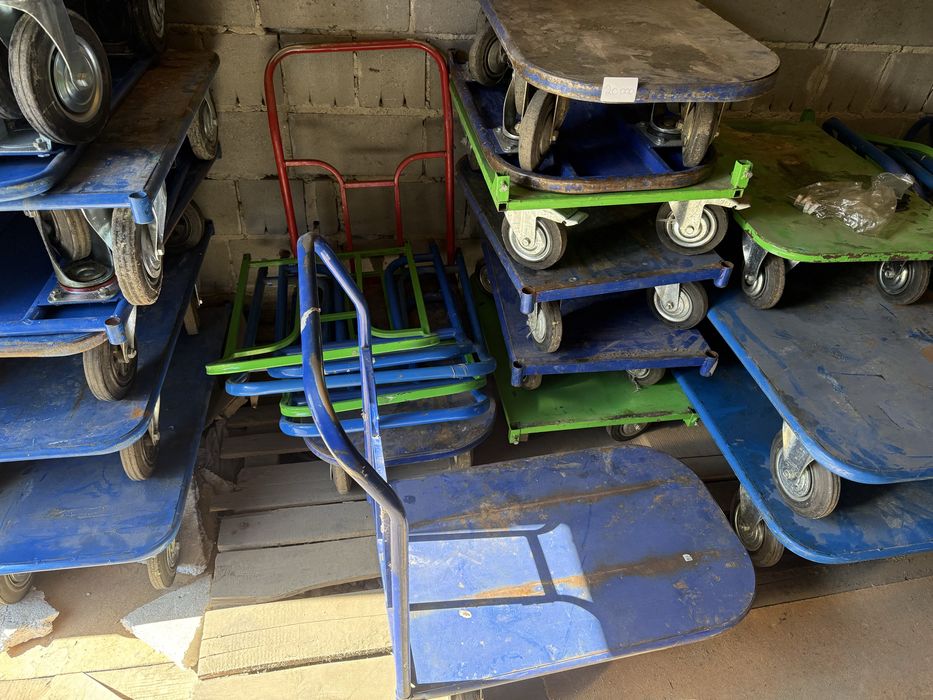 Тележки грузовые б/у