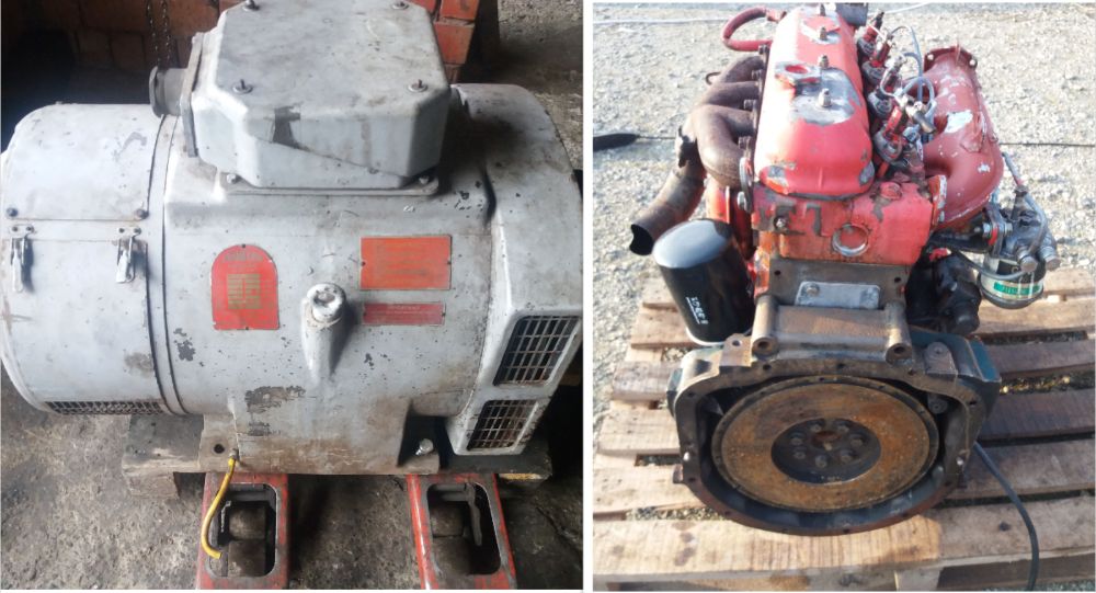 Motor Same Hercules-Hurliman-Argon Electromotor Fiat Same Generator