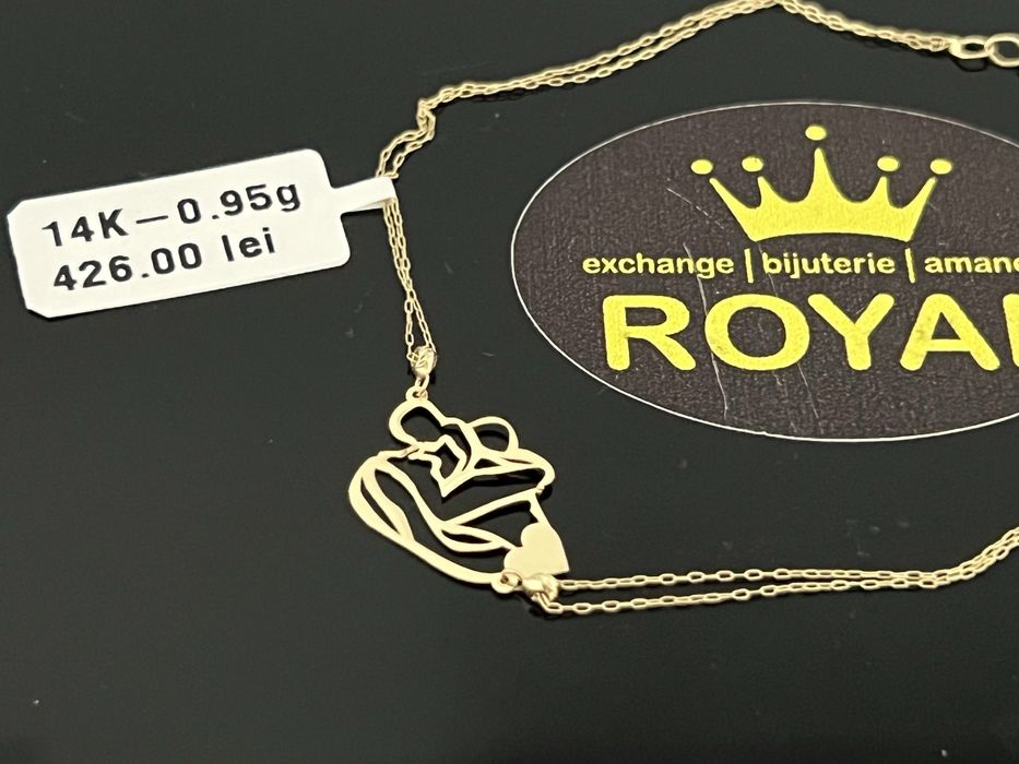 Bijuteria Royal CB : Bratara mama copil aur 14k 585  0,95 gr