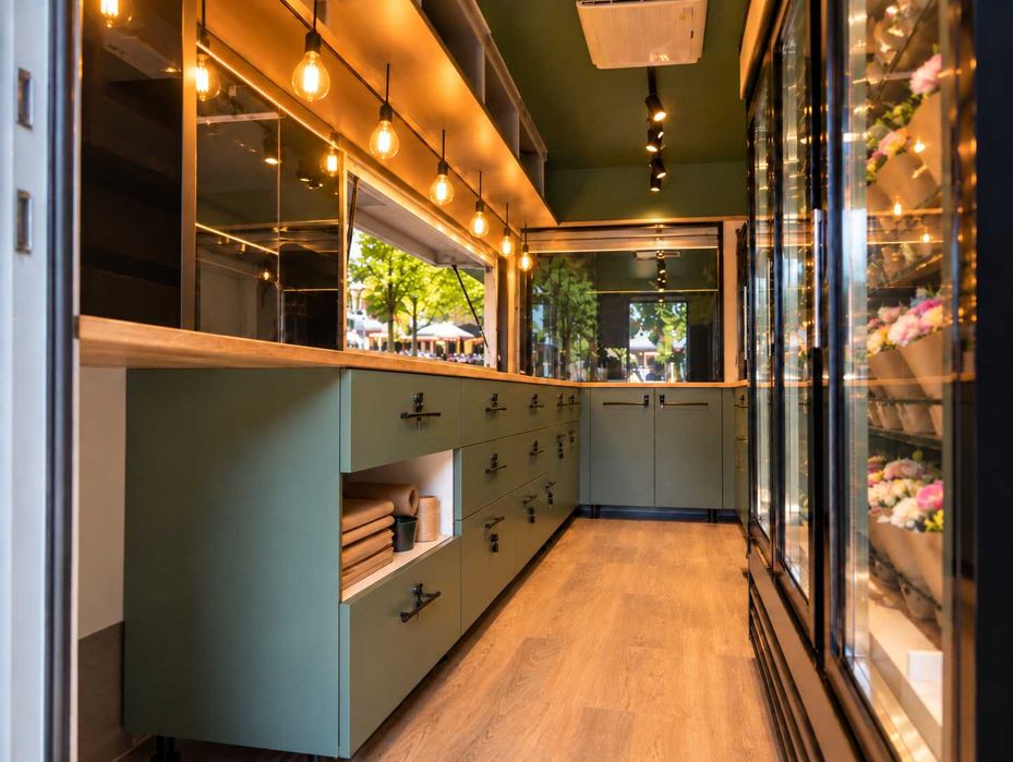 Rulota comerciala STANDARD noua, food truck, omologata RAR
