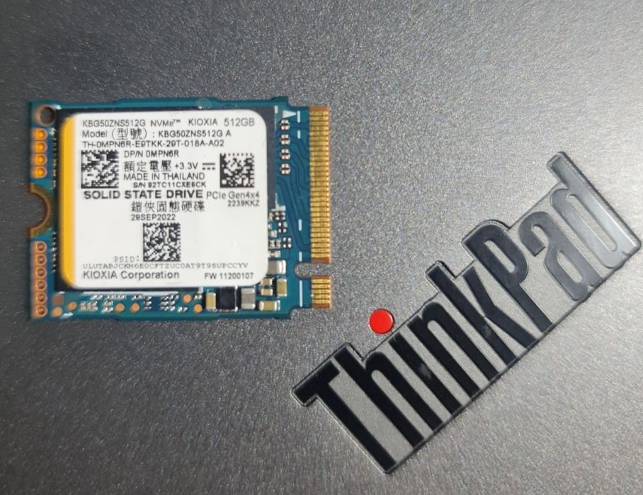 Vand Solid State Drive (SSD) laptop KiOXiA 512 Gb NVMe M.2. mini (RAR)