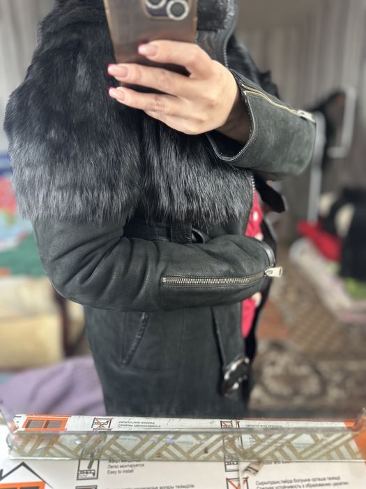 Дубленка с норкой продам