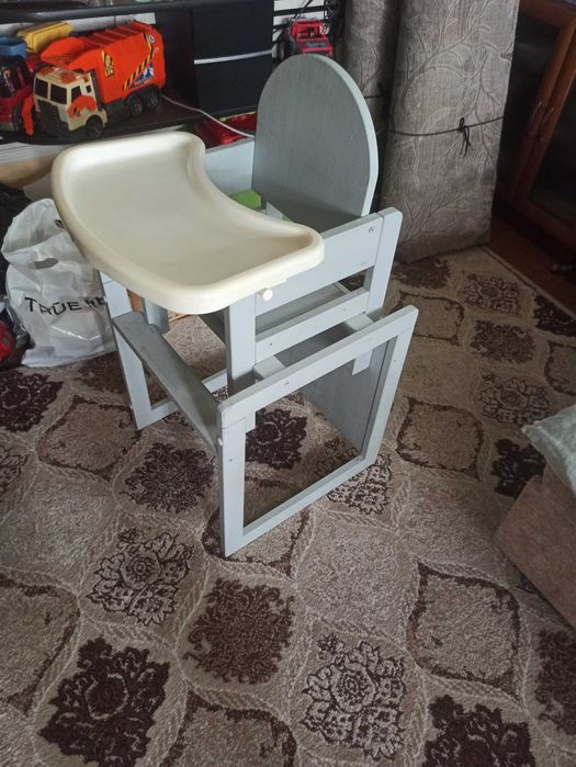 Стул трансформер для кормления от 6 месяцев до 7 лет