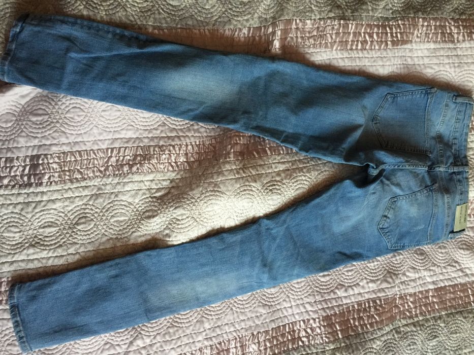 Нови оригинални мъжки stretch/skinny jeans new look