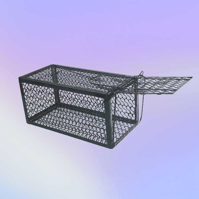 Капан за плъхове и мишки, заварен метал, голям, 28 x 16 см