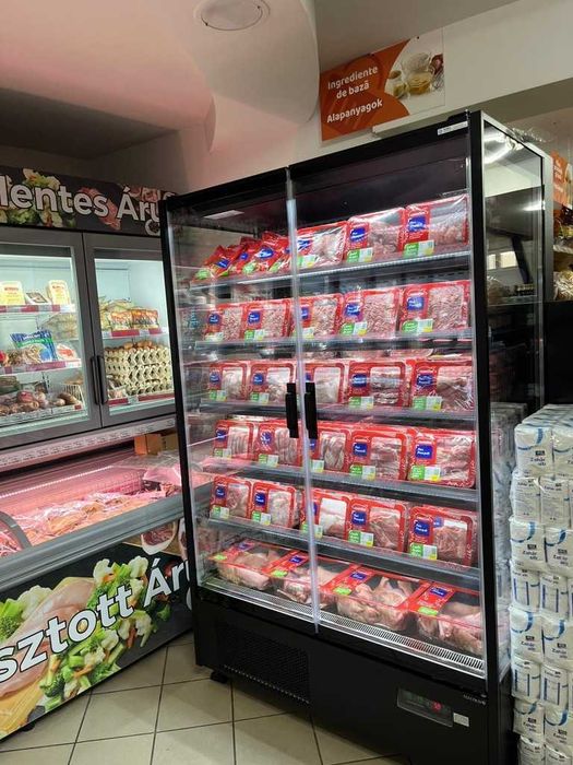 Vitrina Frigorifica Supermarket Danemarca/ Full Glass ECO/ 1.32m/ NOU