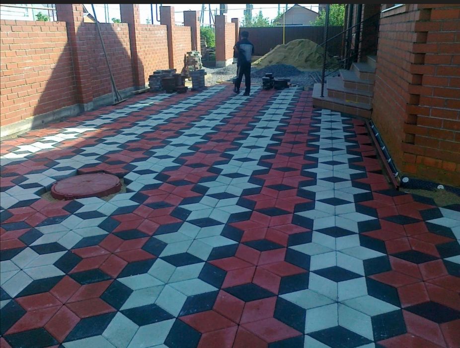 Тротуарная плитка,брусчатка