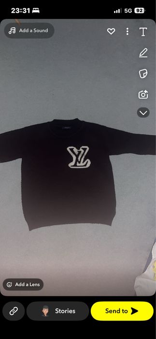 Louis Vuitton LV Intarsia Crewneck
