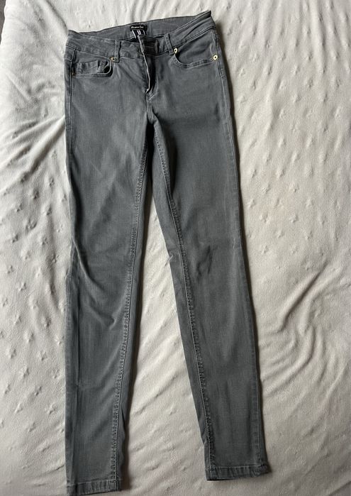 Дамски дънки Massimo Dutti пола Armani Jeans