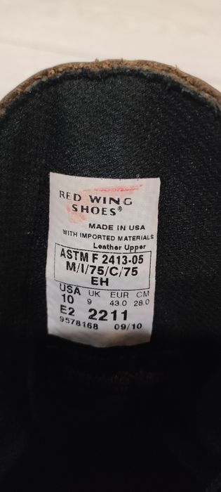 Спец обувь Red Wing