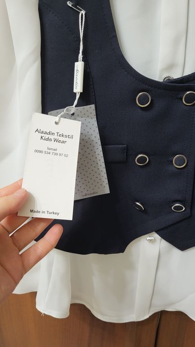 Школьная форма тём синяя