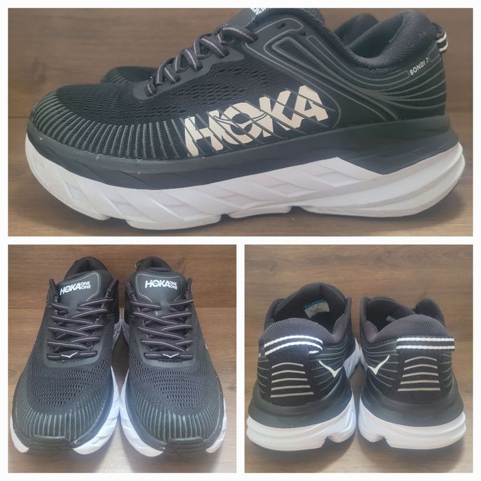 Много запазени!Дамски маратонки Hoka Bondi 7-39 1/3номер