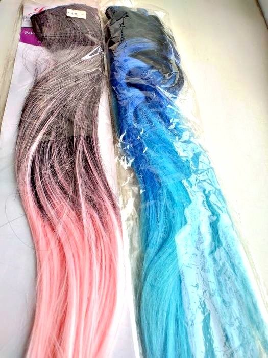 Волосы яркие для костюма