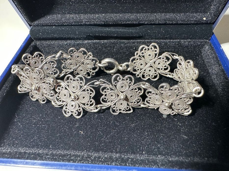 Brățară filigrană din argint pentru femei