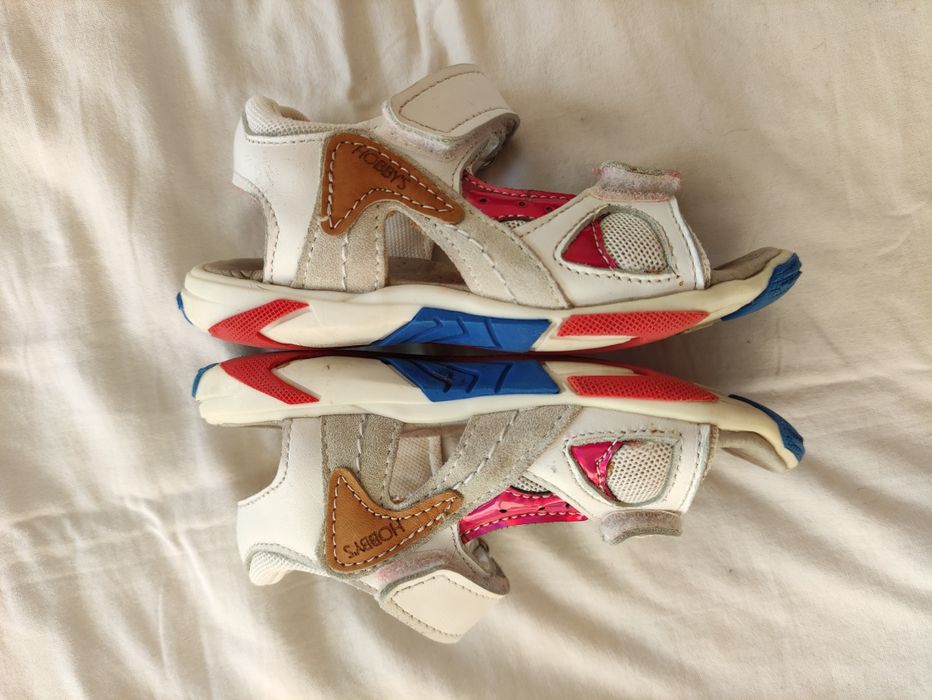 Детски сандалки от естествена кожа, български