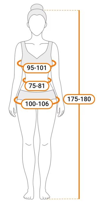 Цял бански с пола