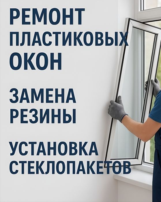 Ремонт пластиковых окон и дверей
